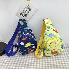 Load image into Gallery viewer, Cute Dinosaur Shoulder Bag - Kids Casual Chest Coin Purse Messenger Bag