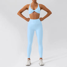 Load image into Gallery viewer, 2PCS Yoga Suit Sports Set Women Quick-Drying Gym Set Women Tracksuit Running Workout Long Sleeve Sports Shirt Yoga Clothing