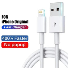 Load image into Gallery viewer, 35W PD Original Fast Charging USB Cable for iPhone 14 8 7 Plus 13 12 11 Pro XS Max XR X USB C Rapid Charger Cable 1m 1.5m 2m 3m