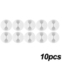 Load image into Gallery viewer, 5/50Pcs Cable Clip Winder Organizer Round Charger Cord Clips Desk Tidy Management Wire Adhesive Holder Clamp in Home Office Car