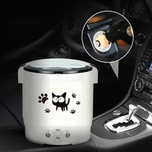 Load image into Gallery viewer, Electric Mini Rice Cooker Portable MultiCooker Household Rice Cookers 12V 24V 220V Pot Cooking Machine Pans For Car Truck Home