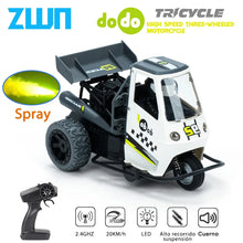 Load image into Gallery viewer, ZWN S915 RC Car Lights Spray 2.4G Remote Control High Speed Motorcycle Toy