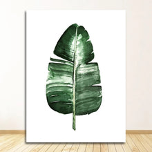 Load image into Gallery viewer, Wall Art Paintings for Living Room Home Decor Scandinavian Style Tropical Plants Poster Green Leaves Decorative Picture Modern