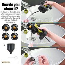 Load image into Gallery viewer, Paint Sprayer Cordless Compatible with DeWalt 18v Battery Powered HVLP Power Spray Gun XR UK(Tool Only)