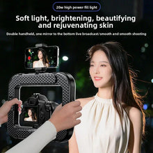 Load image into Gallery viewer, Portable Handheld Ring LED Light New Rabbit Cage Lighting Photography Lamp for Mobile Live Broadcast Selfie Light Decoration