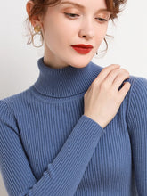 Load image into Gallery viewer, Heliar Women Fall Turtleneck Sweater Knitted Soft Pullovers Cashmere Jumpers Basic Soft Sweaters For Women 2024 Autumn Winter
