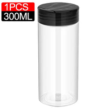 Load image into Gallery viewer, 10/1PCS Clear Spices Bottle Salt Pepper Shakers Plastic Barbecue Seasoning Jars Condiment Box Home Kitchen Powder Storage Can