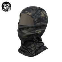 Load image into Gallery viewer, MusionTactical Balaclava Full Face Mask Quick-dryHiking Cycling Camping Hunting AirsoftHood Cap Bike Head Cover Summer Men Women