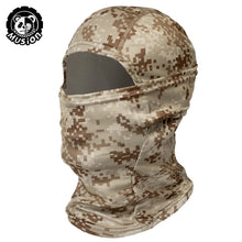 Load image into Gallery viewer, MusionTactical Balaclava Full Face Mask Quick-dryHiking Cycling Camping Hunting AirsoftHood Cap Bike Head Cover Summer Men Women