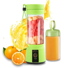 Load image into Gallery viewer, Portable USB Fruit Juice Blender - 6-Blade Mini Personal Electric Juicer Cup