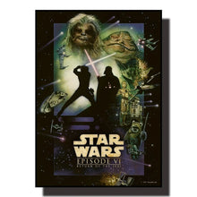 Load image into Gallery viewer, Star Wars Canvas Decorative Painting  Movie Art Mural Retro Poster Modern Home Wall Decoration Gift and Printing Aesthetic