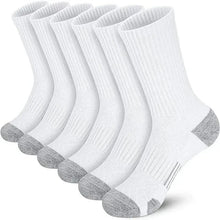 Load image into Gallery viewer, 6-12 Pairs Men's Outdoor Gym Football Socks Large Size