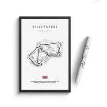 Load image into Gallery viewer, F1 International Track Circuit Canvas Painting – Wall Art