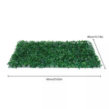 Load image into Gallery viewer, 40x60cm Artificial Plant Walls Foliage Hedge Grass Mat Greenery Panels Fence Home Decor Fake Plants Garden Simulated Lawn