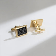 Load image into Gallery viewer, Luxury Men&#39;s Cufflinks &amp; Tie Clip Set - Wedding Guest Gift Fashion Jewelry