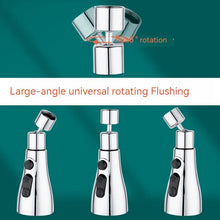 Load image into Gallery viewer, 360° Kitchen Tap Extender - Adjustable, Splashproof, Universal Booster with Swivel Spout