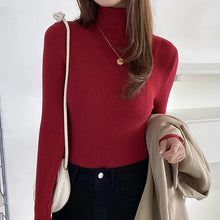 Load image into Gallery viewer, Heliar Women Fall Turtleneck Sweater Knitted Soft Pullovers Cashmere Jumpers Basic Soft Sweaters For Women 2024 Autumn Winter