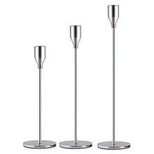 Load image into Gallery viewer, 3Pc/Set European style Metal Candle Holders Fashion Simple Wedding Table Decoration Party Living Room Candlestick Christmas Tabl