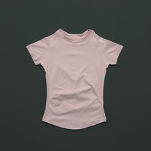 Load image into Gallery viewer, HISTELLO Impact Short Sleeve Top Seamless Yoga Leotard Clothing Women Gym T Shirts Workout Running Shirts Fitness Sports Vest