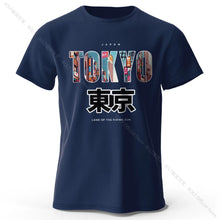 Load image into Gallery viewer, Tokyo Printed Fashion Forward 100% Cotton T-Shirt, Ultra Soft Round Neck Short Sleeve Tee, Perfect for Men &amp; Women