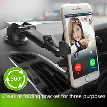 Load image into Gallery viewer, Adjustable Suction Cup Car Phone Holder Dashboard Navigation Bracket Universal Holder