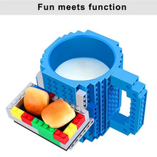 Load image into Gallery viewer, 350ml Creative Milk Coffee Mug Cups Building Blocks Design Birthday Gifts Personalized Decorations Kids DIY Drinking Kettle
