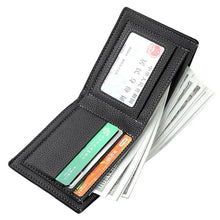 Load image into Gallery viewer, Men&#39;s Ultra-Thin Minimalist Wallet PU Leather Multi-Slot Slim Design Compact New