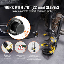 Load image into Gallery viewer, SucceBuy Strut Spring Compressor Macpherson Strut Spring Compressor Kit Interchangeable Fork Strut Coil Extractoror Remover Tool