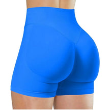 Load image into Gallery viewer, Summer High Waisted Yoga Shorts for Women Fashionable and Sexy Running Fitness Pants Solid Color Yoga Leggings Elastic Tights