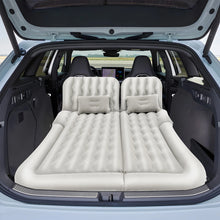 Load image into Gallery viewer, Universal Foldable Inflatable Bed Portable Inflatable Mattress Set Car Back Seat Sleeping Flocking Air Bed Cushion w/Pump+Pillow