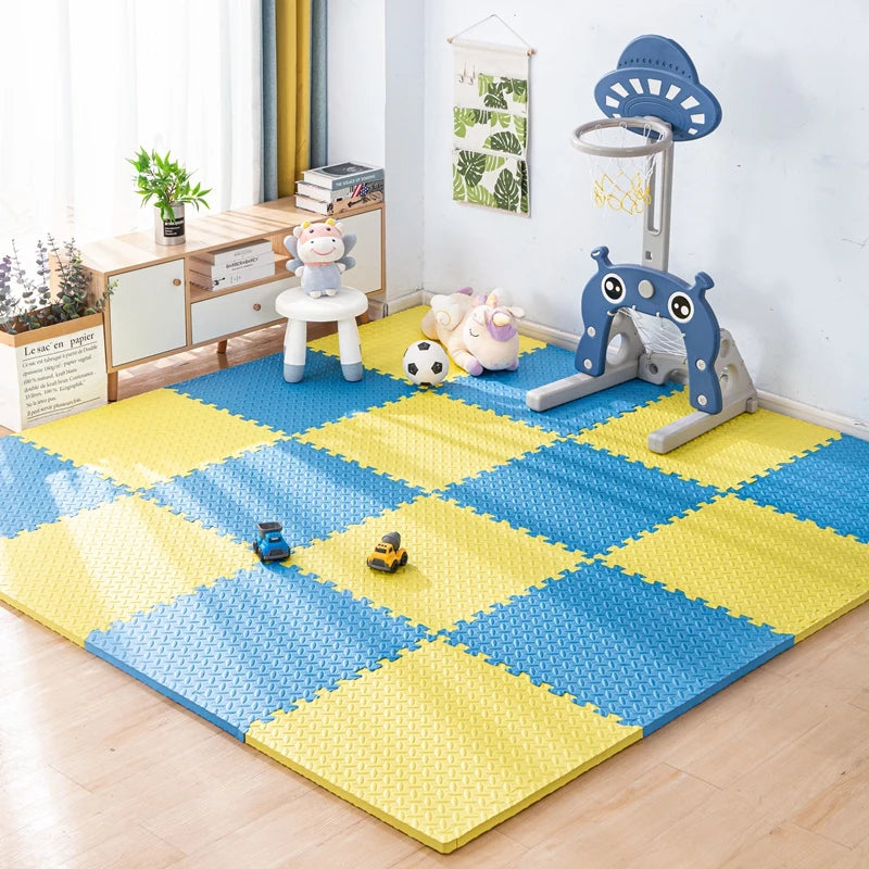 Kids Foam Puzzle Mat for Play, Baby Carpet, Floor Padding for Home Workout