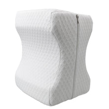 Load image into Gallery viewer, Memory Foam Knee Pillow Back Support Align Spine Pregnancy Body Pillows for Side Sleepers for Orthopedic Sciatica Back Leg Hip