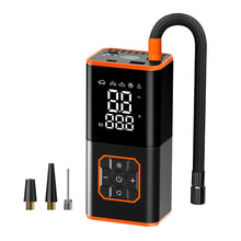 Load image into Gallery viewer, Digital Display Portable Tire Inzzator, USB Rechargeable Air Compressor for Car Bike Motorcycle Tires, Balls, Inflatable Toys