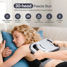 Load image into Gallery viewer, 30-Heads Body Massage Gun High-Frequency Vibration Fascia Gun Back Waist Thigh Massager Neck Shoulder Massager Muscle masajeador