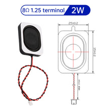Load image into Gallery viewer, 1PCS 2831/3128 Speaker 4 Ohm 3 Watt 4R 3W Full Range Cavity Sound Speaker HIFI Speaker Accessories 3525 4 ohm ultra-thin speaker