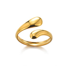 Load image into Gallery viewer, 316L Stainless Steel Rings for Women Gold Color Never Fade Luxury Classic rings wedding couple rings Jewelry Free Shipping