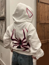 Load image into Gallery viewer, Y2k Spider Hoodies Women Men Hip Hop Zip Up Long Sleeve Jacket Graphic Punk Coats Harajuku Casual Loose Hooded Shirt Sweatshirt