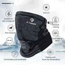 Load image into Gallery viewer, X-TIGER Cycling Face Mask Sweat Absorb Breathable Neck Gaiter Summer Bandana
