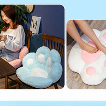 Load image into Gallery viewer, Cat Paw Chair Cushion Lovely Cat Paw CushionCat Paw Shape Chair Cushion Cozy Seat Pad Floor Cushion Seat Pillow