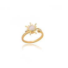 Load image into Gallery viewer, 316L Stainless Steel Rings for Women Gold Color Never Fade Luxury Classic rings wedding couple rings Jewelry Free Shipping
