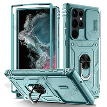 Load image into Gallery viewer, Case For Samsung S26 Ultra S25 S24 S23 Plus S25 FE A57 A56 A37 A36 A17 A16 5G Heavy Duty with Camera 360 Degree Kickstand Cover