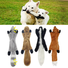 Load image into Gallery viewer, New 45cm Simulated Animal Holster No Stuffing with Squeakers Dog Chew Toy Durable Plush Crinkle Pet Squeak Toys Pet Supplies