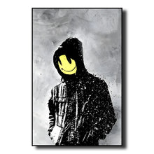 Load image into Gallery viewer, Banksy Street Graffiti Decorative Canvas Painting Art Poster Abstract Figure Mural Room Wall Decoration Prints