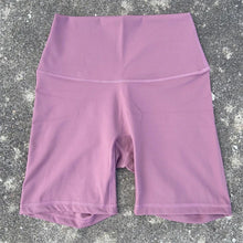 Load image into Gallery viewer, Solid Color Women Fitness Sports Short High Waist Yoga Short Leg Cycling Comprehensive Training Jog Squat Proof Internal Pocket