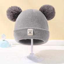 Load image into Gallery viewer, Cozy Knitted Pom Pom Baby Hats - Winter Warmth for Boys and Girls