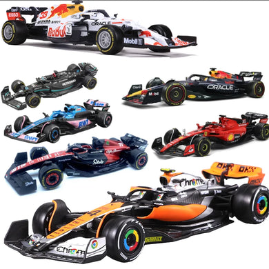 1:43 Diecast F1 Racing Models - Mercedes, Red Bull, Ferrari