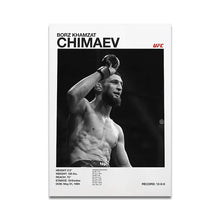 Load image into Gallery viewer, Boxing Fighting Star Canvas Wall Art Print Poster MMA Decorative Painting Home Decor Boxing Lover Gift Unframed