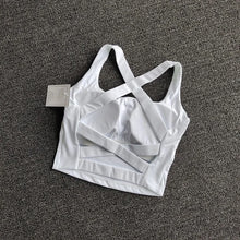 Load image into Gallery viewer, Women Sports Bra Top Push Up Fitness Yoga Bra Underwear Sport Tops For Women Breathable Running Vest Bralette Gym Wear Female