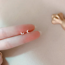 Load image into Gallery viewer, New Heart Stud Earrings for Women Hypoallergenic Daily Wear Minimalist Cute Star Silver Color Ear Girls Pierc Jewelry Gifts