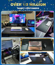 Load image into Gallery viewer, XXL Mouse Pad - Black, 900x400, Gamer, Office Desk Mat, Keyboard Playmat, Anime Design